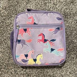Pottery Barn Kids Lunch Box EUC (Horse Pattern)